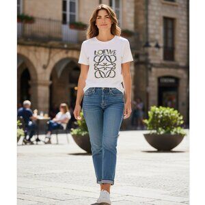 OVERSIZED LOEWE COTTON T-SHIRT SIZE M/L 44